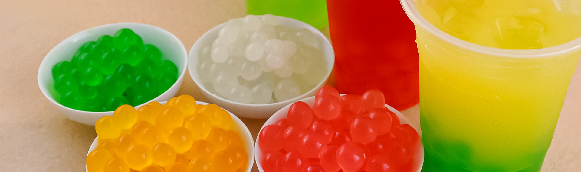Fornitura popping bobas - Fornitura palline per bubble tea